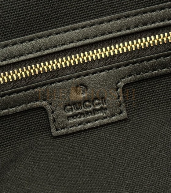 Gvc*1 Beatrix Black Calfskin Shoulder Bag with Horsebit Detail Model 850546 Italy Size 40x36x12cm Master Quality