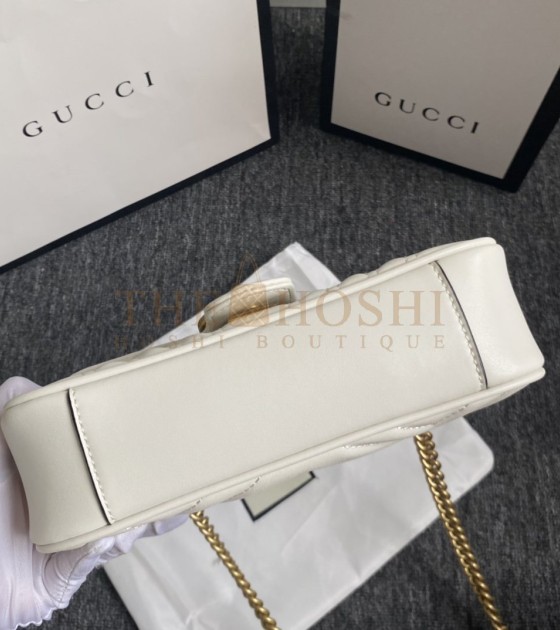 Gvc*1 GG Marmont Small Shoulder Bag 22x6x13cm 446744 Master Quality