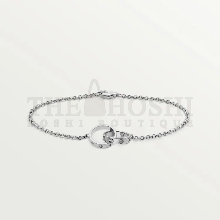 Ca*t1er LOVE BRACELET, Two Ring Master Quality