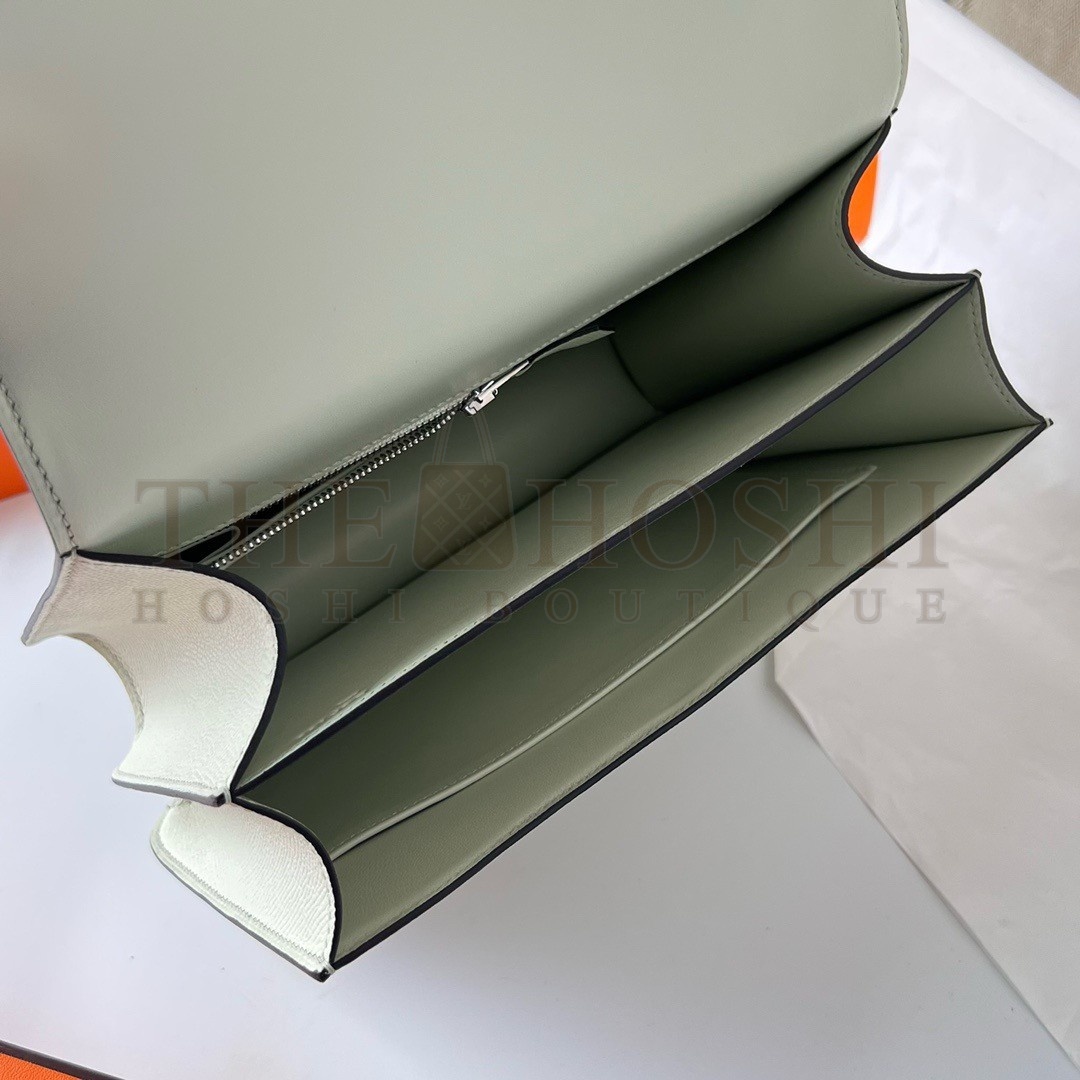 H**me5 Constance 24 Handmade Bag In Vert Fizz Epsom Calfskin Master Quality