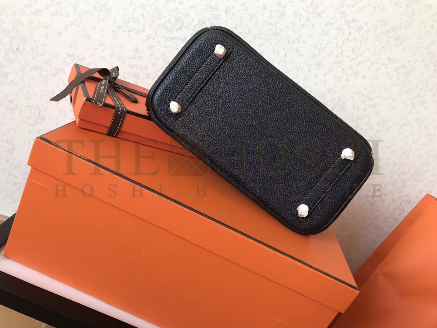 H**me5 Black Birkin 25cm Clemence Handmade Bag Master Quality