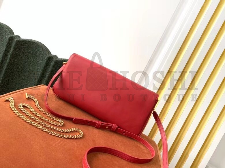 Sa1nt Lau*nt Kate 99 Shoulder Bag In Red Lambskin Master Quality