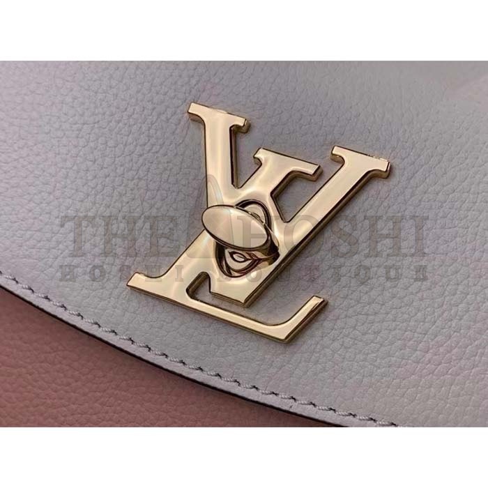 L0vis Vvtt0n LV Women Lockme Ever Mini Handbag Rose Quartz Trianon Grained Calf Leather Master Quality