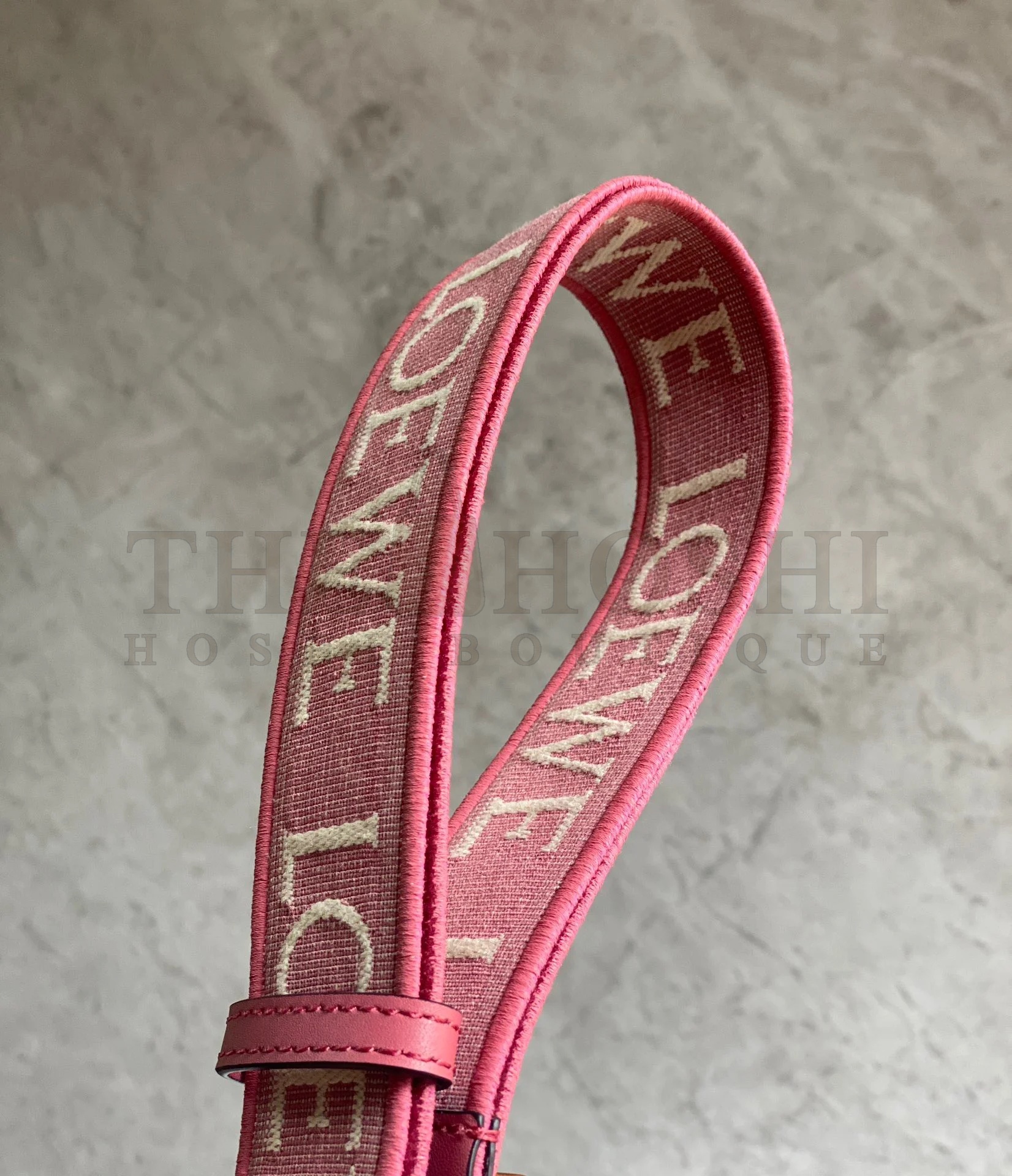 L0ew* Mini Gate Dual Bag In Plumrose Calfskin Master Quality