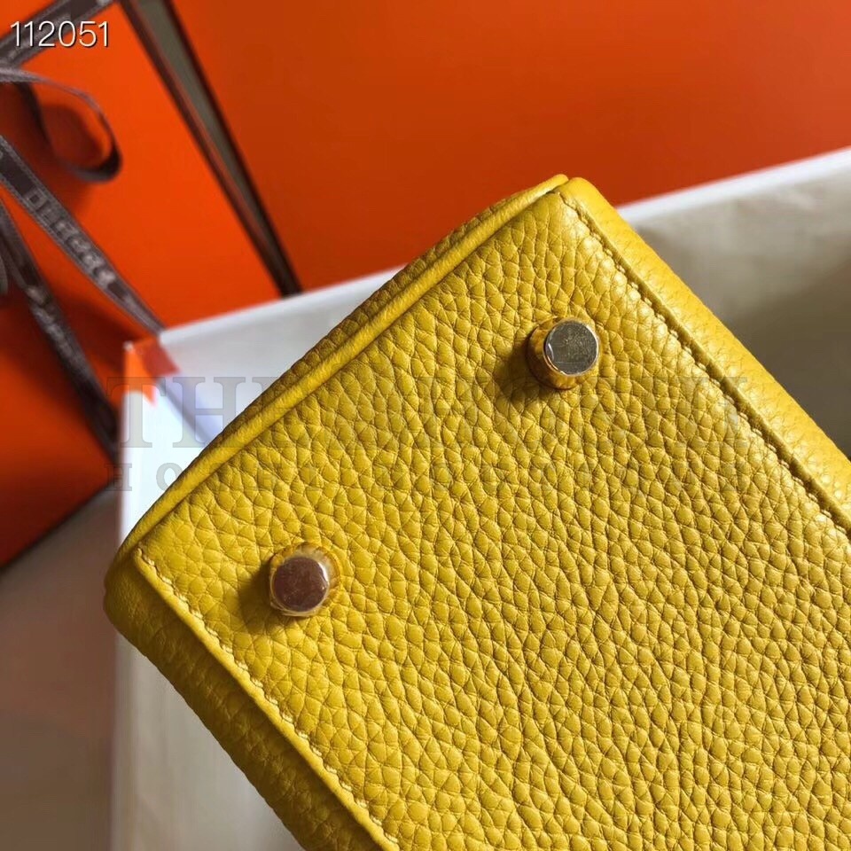 H**me5 Kelly 28cm Retourne Bag In Soleil Clemence Leather Master Quality