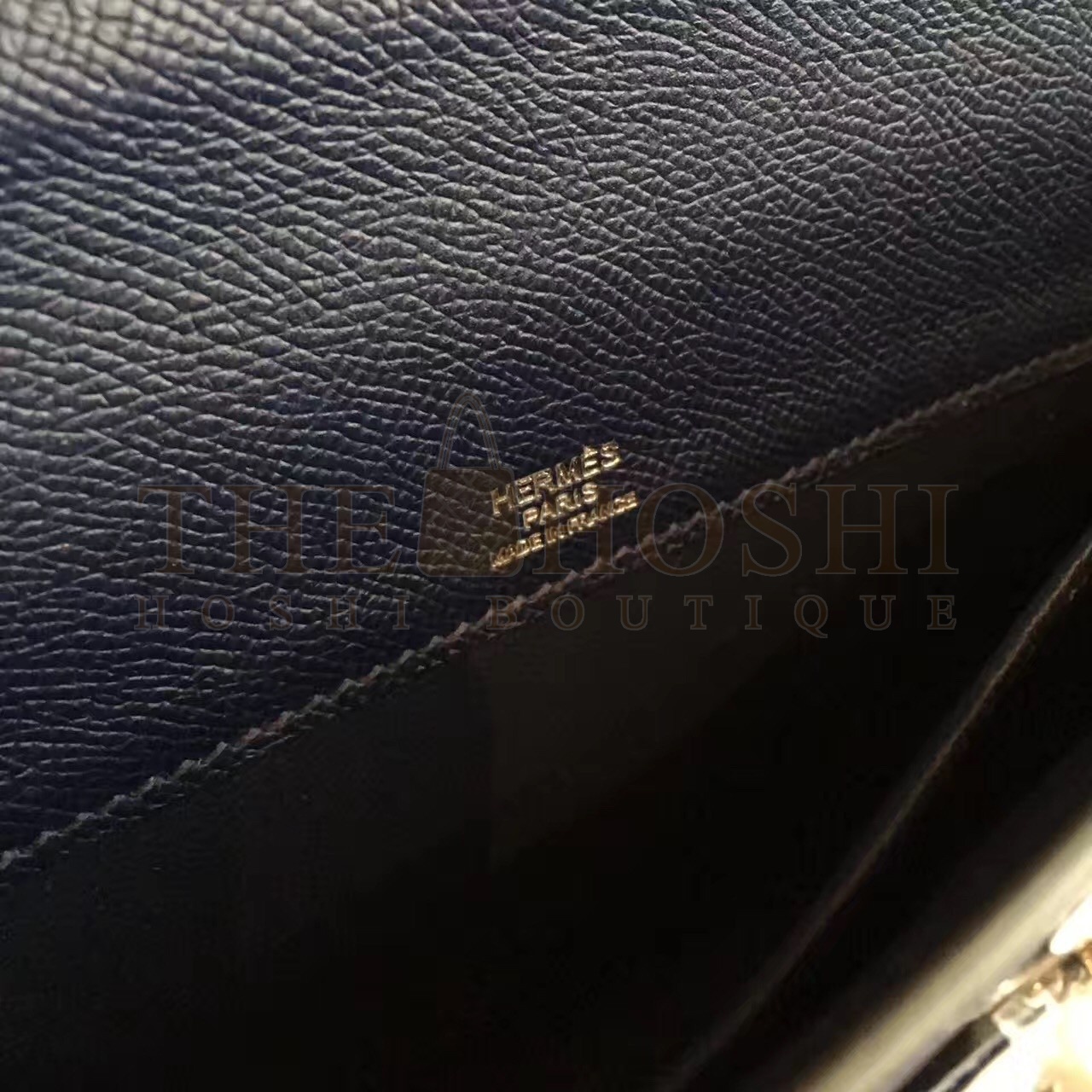 H**me5 Sapphire Epsom Kelly Cut Handmade Bag Master Quality