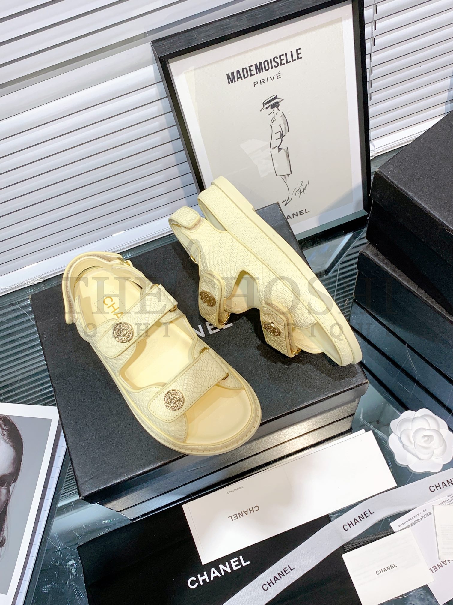 Ch**el sandals sliper shoes Master Quality