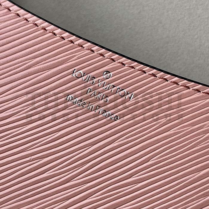 L0vis Vvtt0n LV Women Buci Crossbody Light Pink Epi Grained Smooth Cowhide Leather Master Quality