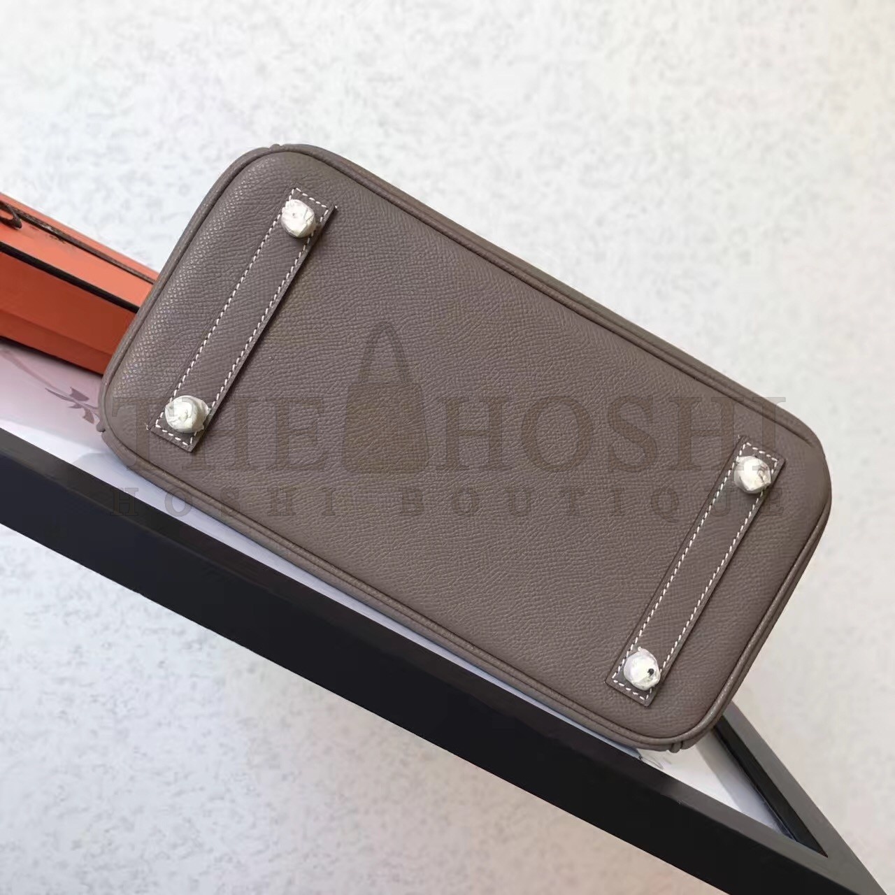 H**me5 Taupe Birkin 25cm Epsom Handmade Bag Master Quality