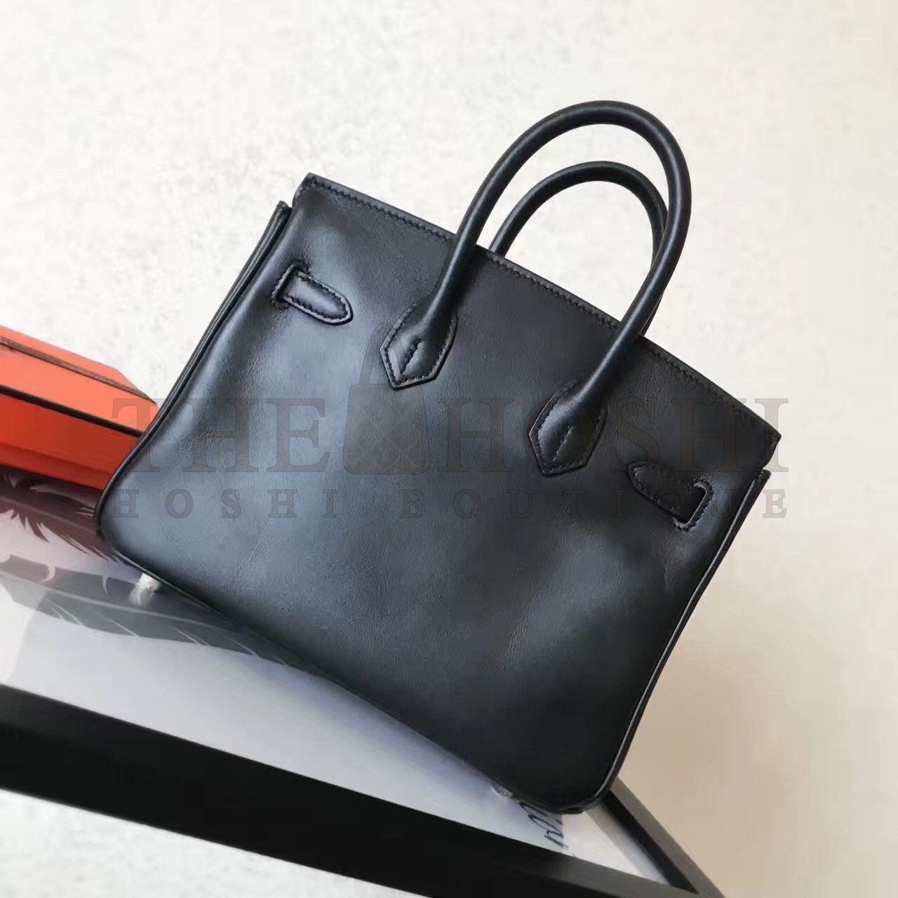 H**me5 Black Birkin 25cm Swift Handmade Bag Master Quality