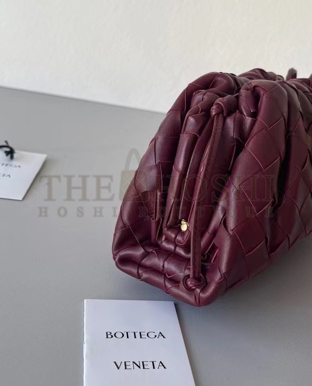 B0tt*ga Ven*ta Mini Pouch In Grape Intrecciato Lambskin Master Quality