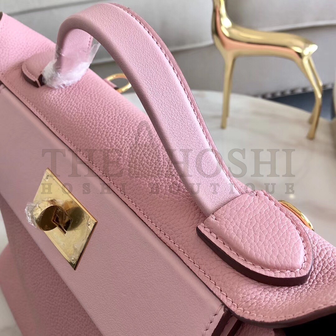 H**me5 24/24 29 Bag In Pink Clemence Calfskin Master Quality