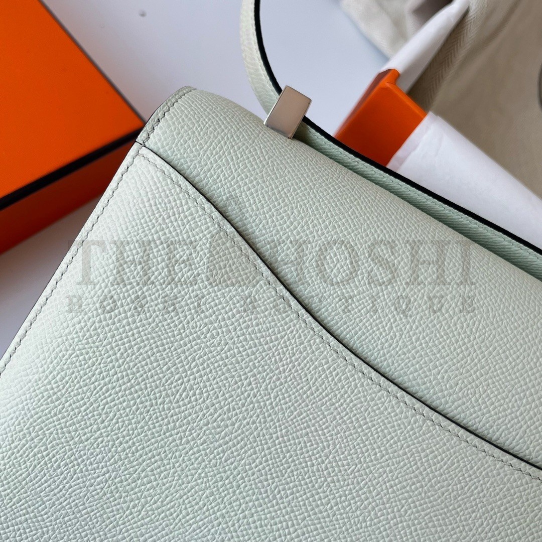 H**me5 Constance 1-24 Mirror Bag In Vert Fizz Epsom Calfskin Master Quality