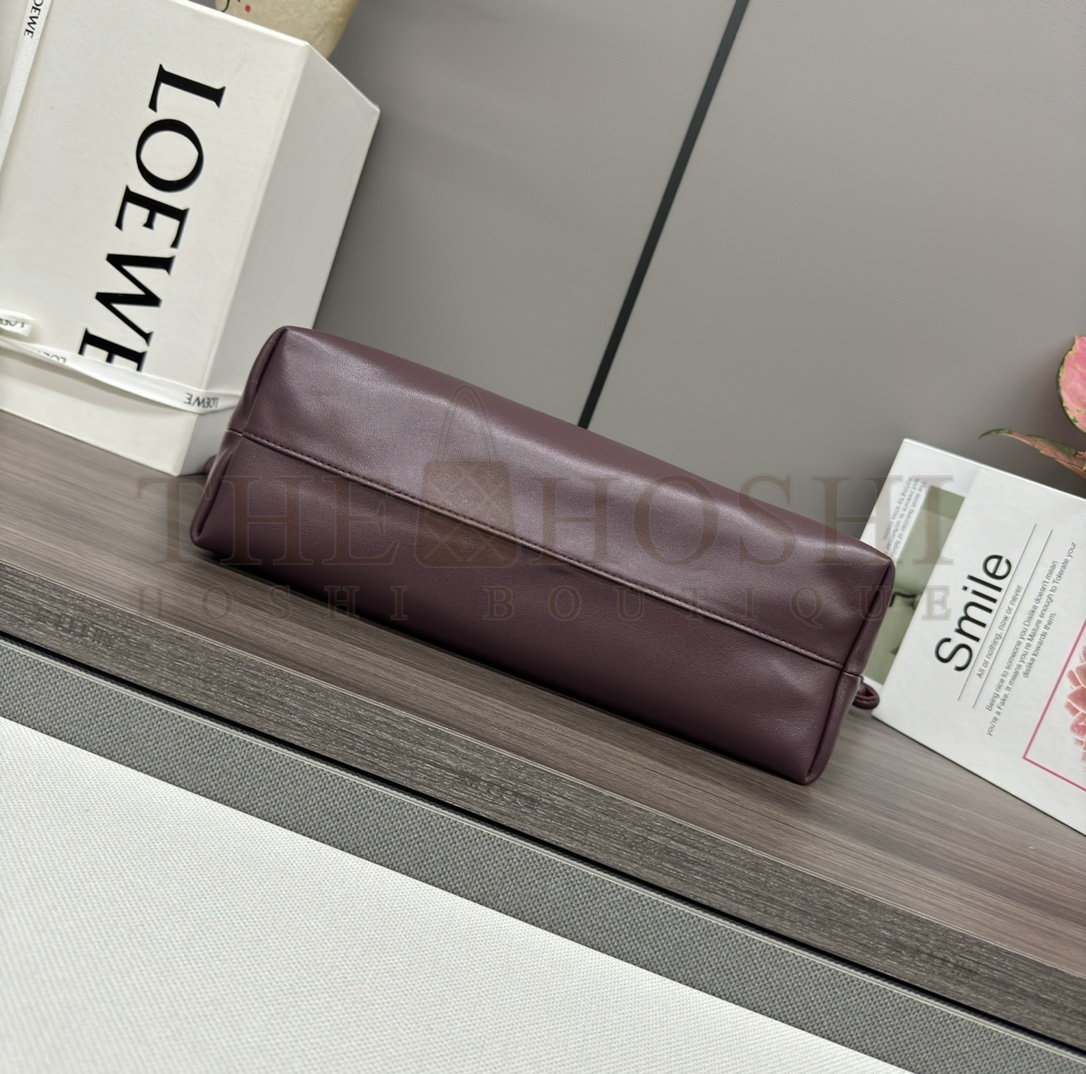 L0ew* Flamenco Purse bag in mellow nappa lambskin mini(23X17X5.5 cm) small(30X20X10.5 cm) Master Quality