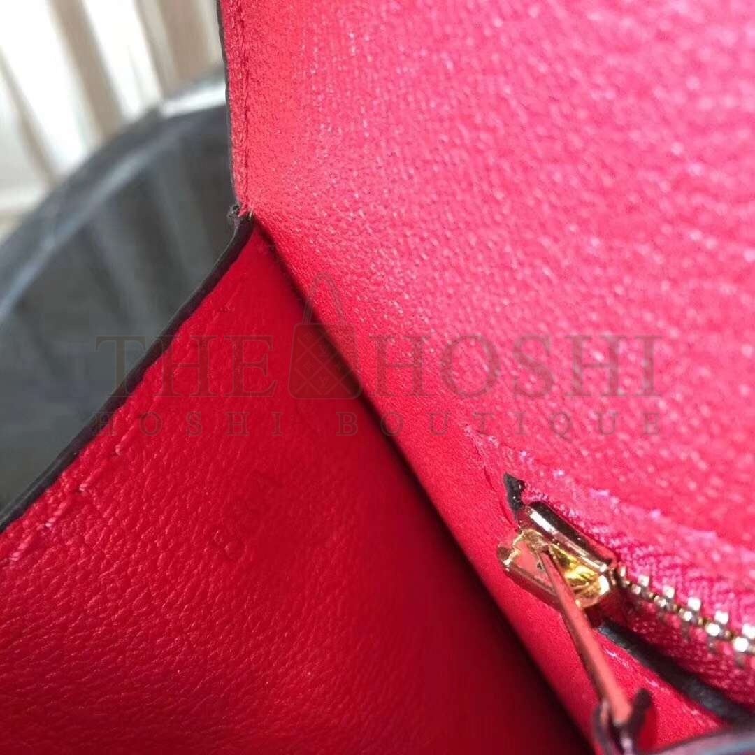 H**me5 Cherry Constance MM 24cm Crocodile Bag Master Quality
