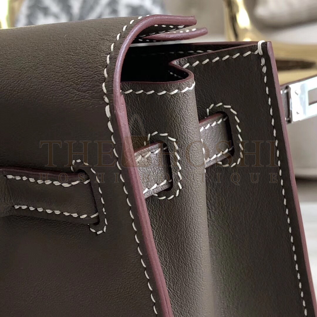 H**me5 Taupe Swift Kelly Danse Bag Master Quality