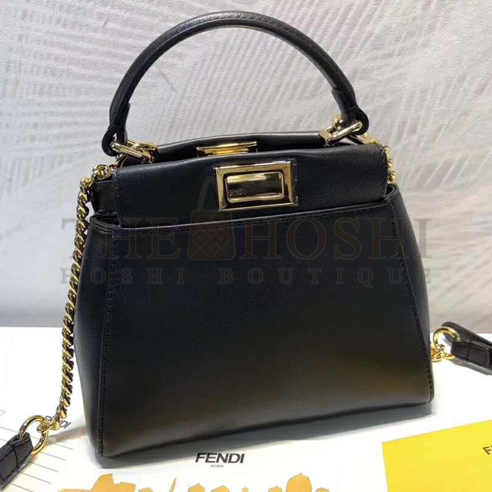 F**di Women Peekaboo Mini Nappa Handbag Master Quality