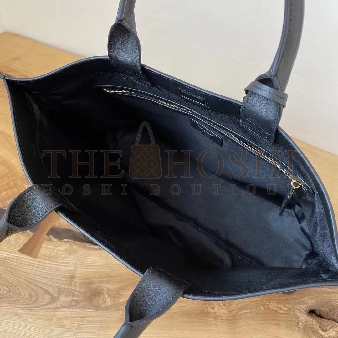 Sa1nt Lau*nt Monogram All Over Cabas Tote In Canvas Master Quality