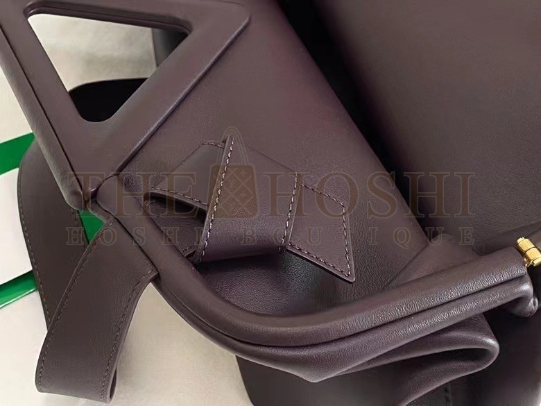 B0tt*ga Ven*ta Medium Point Top Handle Bag In Grape Leather Master Quality