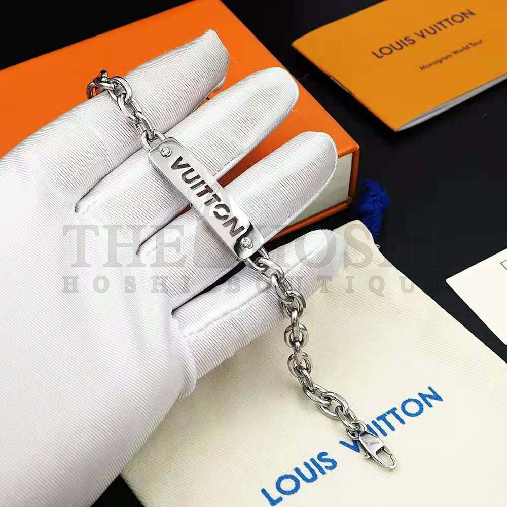 L0vis Vvtt0n Unisex LV ID Bracelet Master Quality