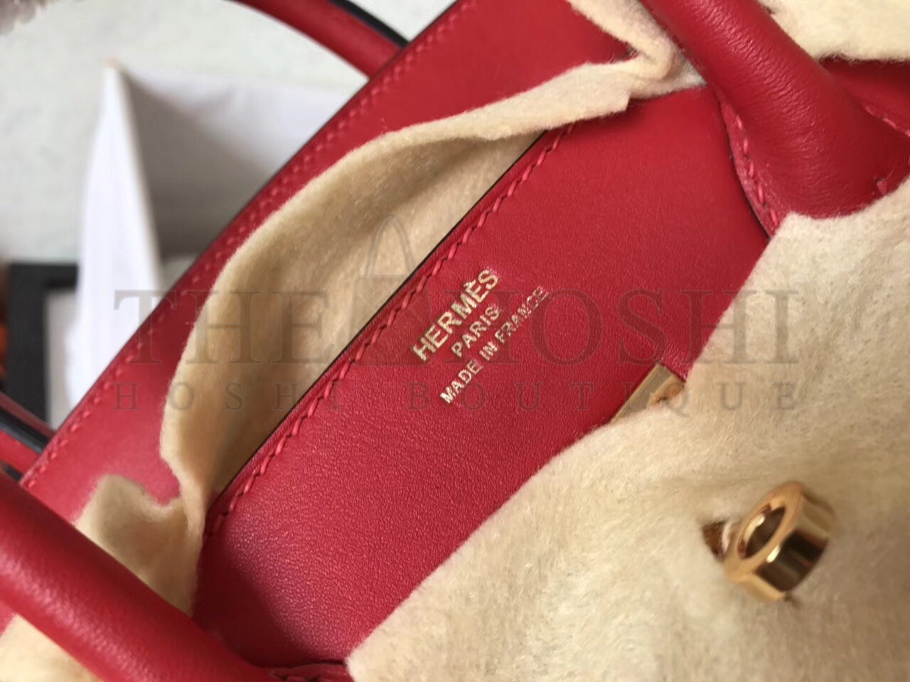 H**me5 Red Birkin 30cm Swift Handmade Bag Master Quality