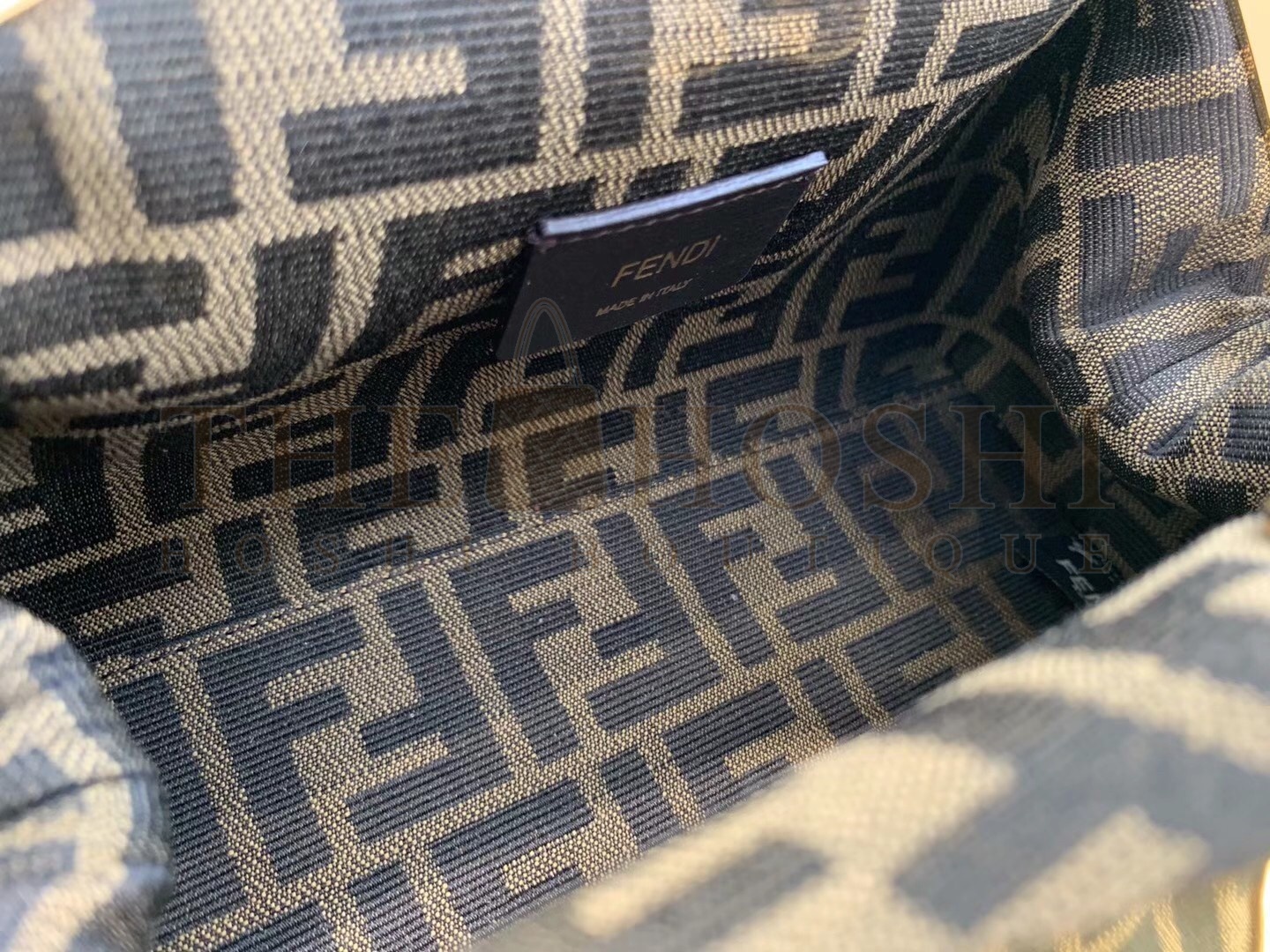 F**di First Small Bag In Black Nappa Leather Master Quality