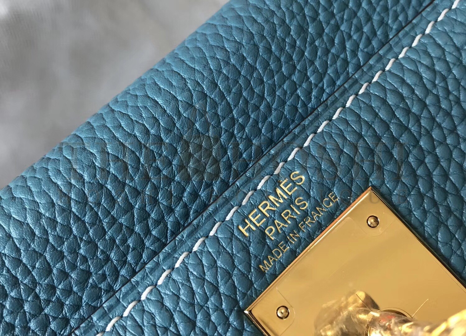 H**me5 Blue Jean Clemence Kelly 28cm Bag Master Quality