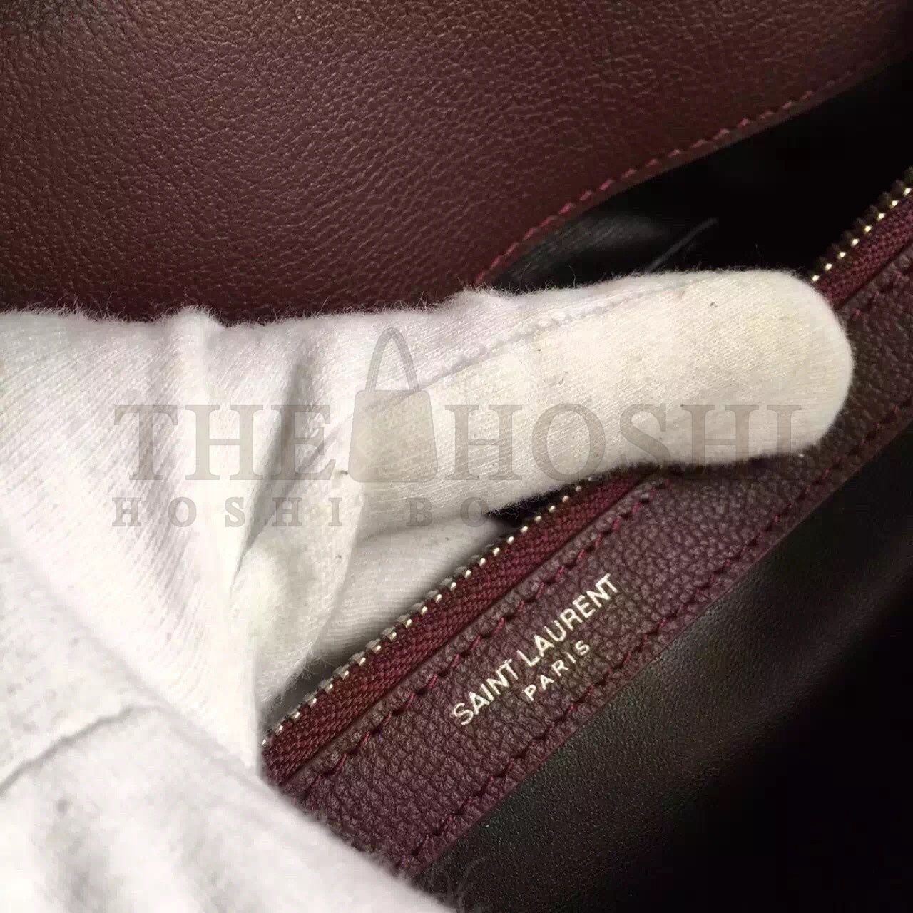 Sa1nt Lau*nt Large Bordeaux College Shoulder Bag Master Quality