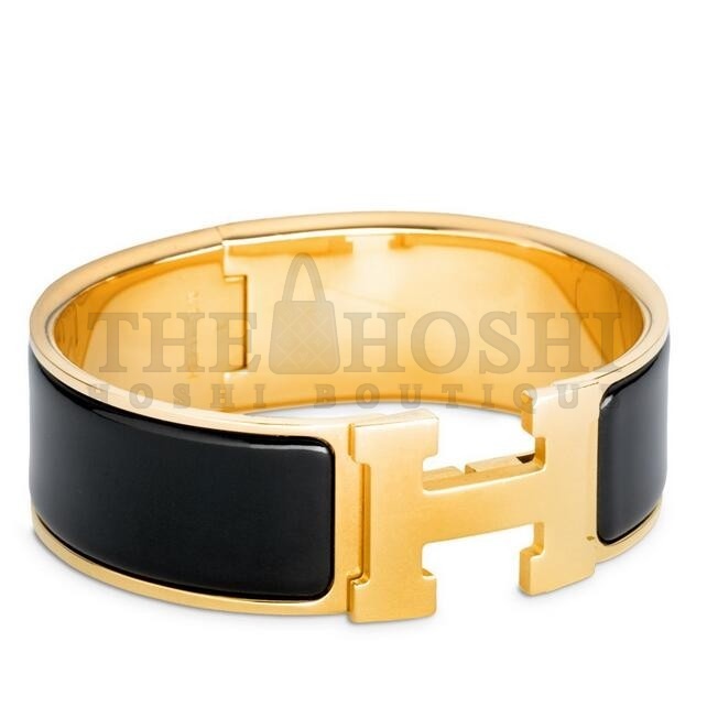 H**me5 Black Enamel Clic Clac H PM Bracelet Master Quality