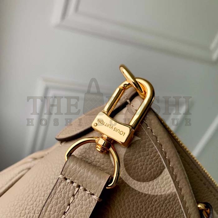 L0vis Vvtt0n LV Women Trianon PM Bag Beige Embossed Grained Cowhide Leather Master Quality
