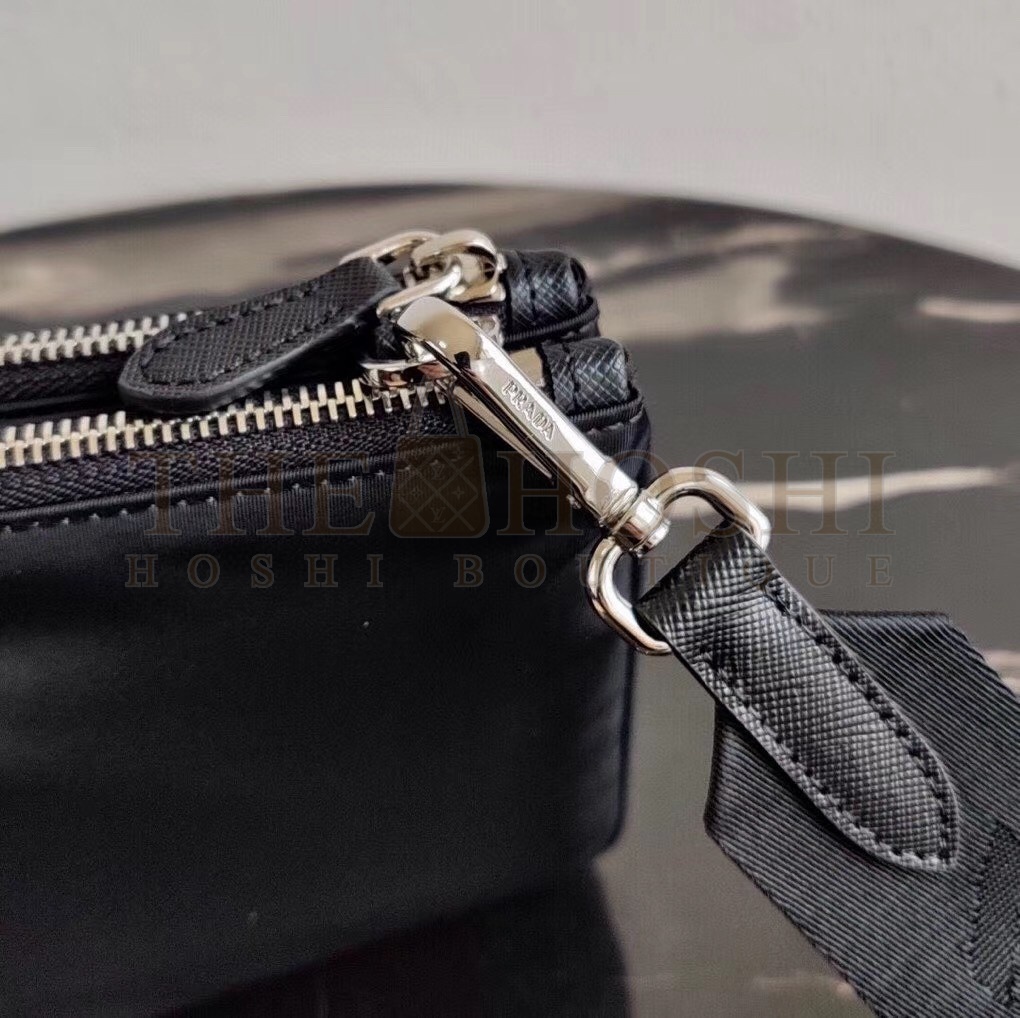 Pra*a Black Nylon Re-Edition 2000 Shoulder Bag Master Quality