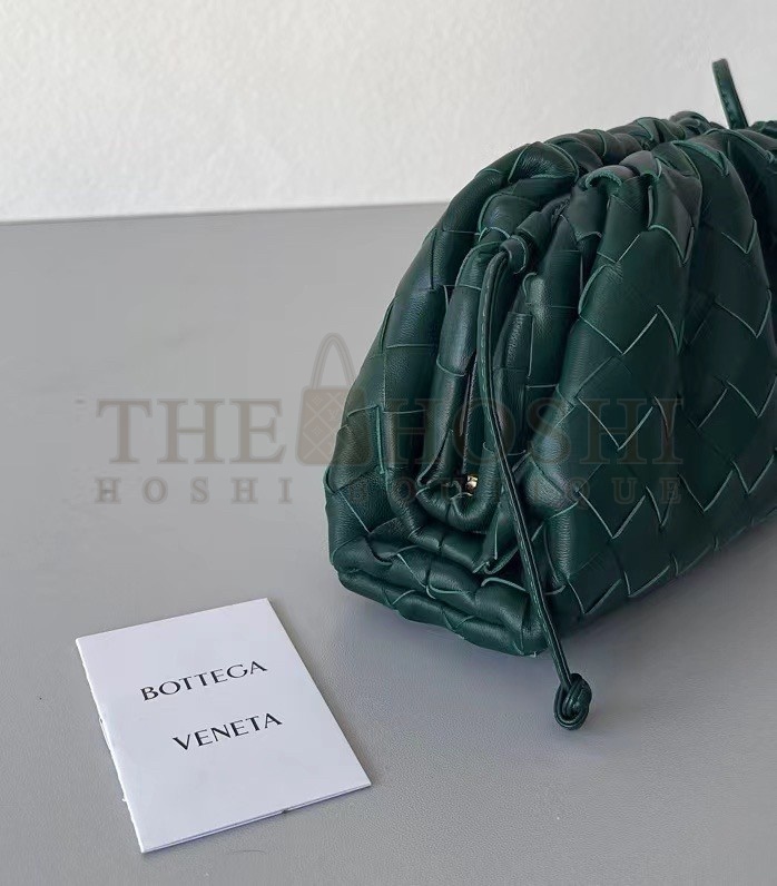 B0tt*ga Ven*ta Mini Pouch In Raintree Intrecciato Lambskin Master Quality