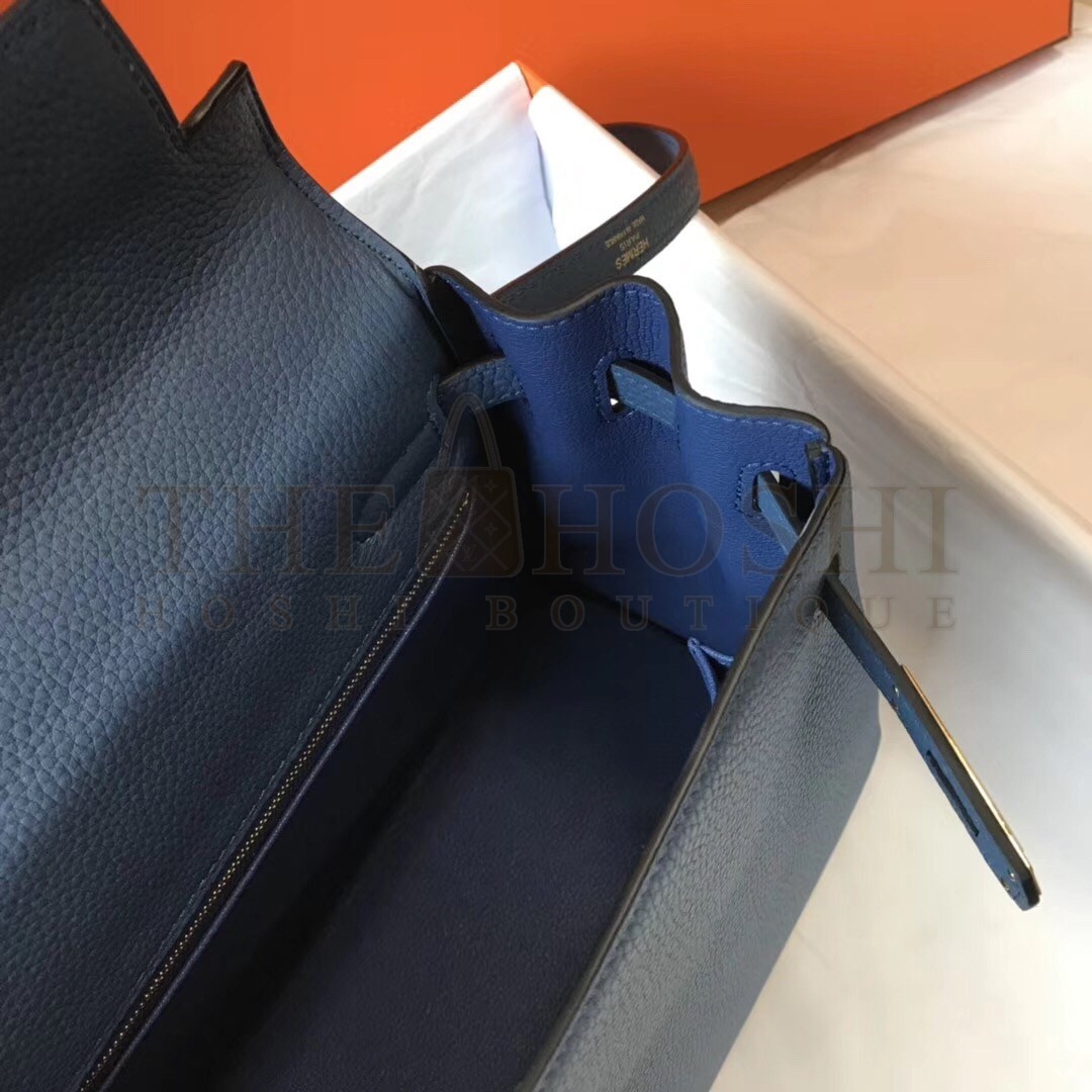 H**me5 Blue AgateClemence Kelly 32cm Retourne Bag Master Quality