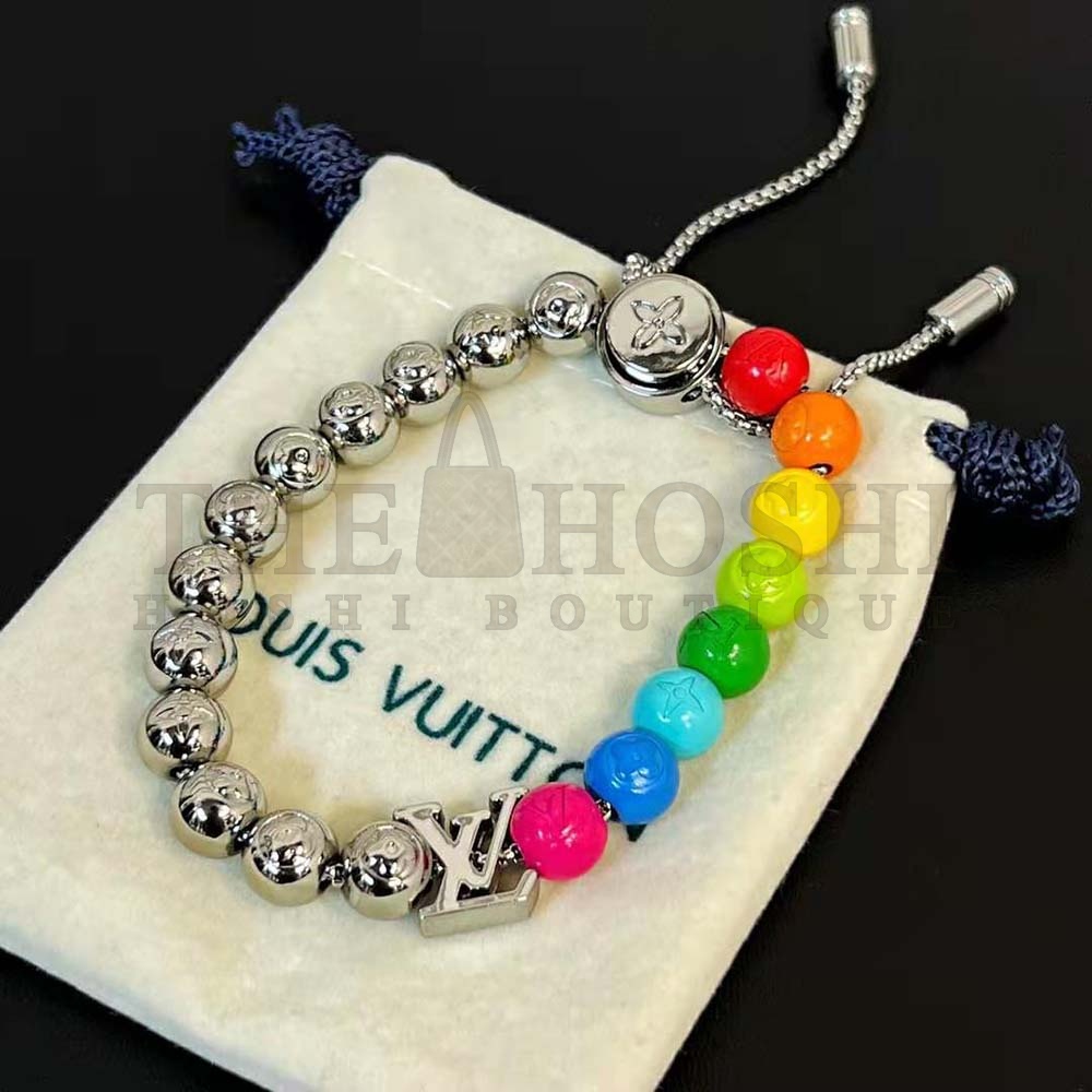 L0vis Vvtt0n Unisex LV Beads Bracelet Master Quality