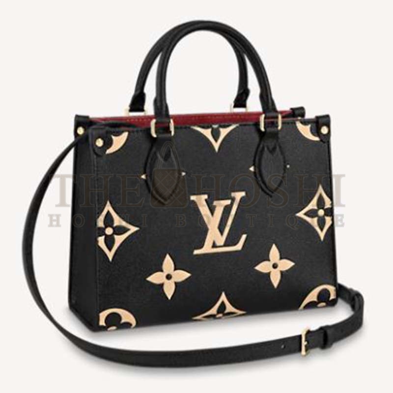 L0vis Vvtt0n LV Women Onthego PM Tote Monogram Empreinte Cowhide Leather Master Quality