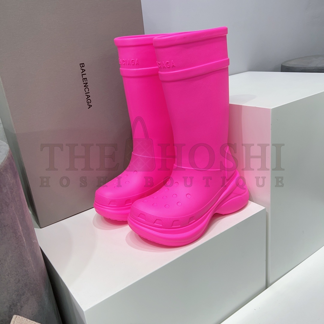 Ba1en*iaga x Cr0c5 boots Bottom thickness: 6cm Tube height: 28cm  size: 35-45 Master Quality