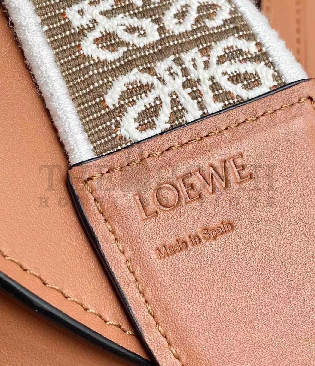 L0ew* Gate Dual Mini Bag In Tan Calfskin Master Quality