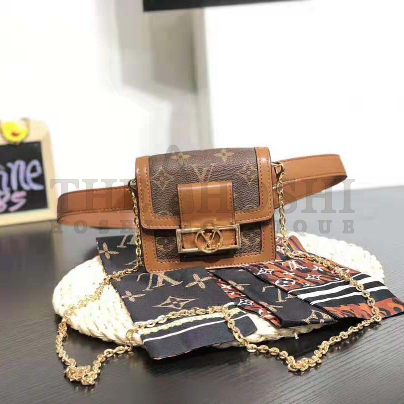 L0vis Vvtt0n LV Women Bumbag Dauphine BB Bag-Brown Master Quality