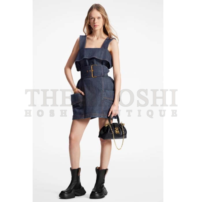 L0vis Vvtt0n LV Women Monogram Clutch Black Calfskin Leather S-Lock Master Quality