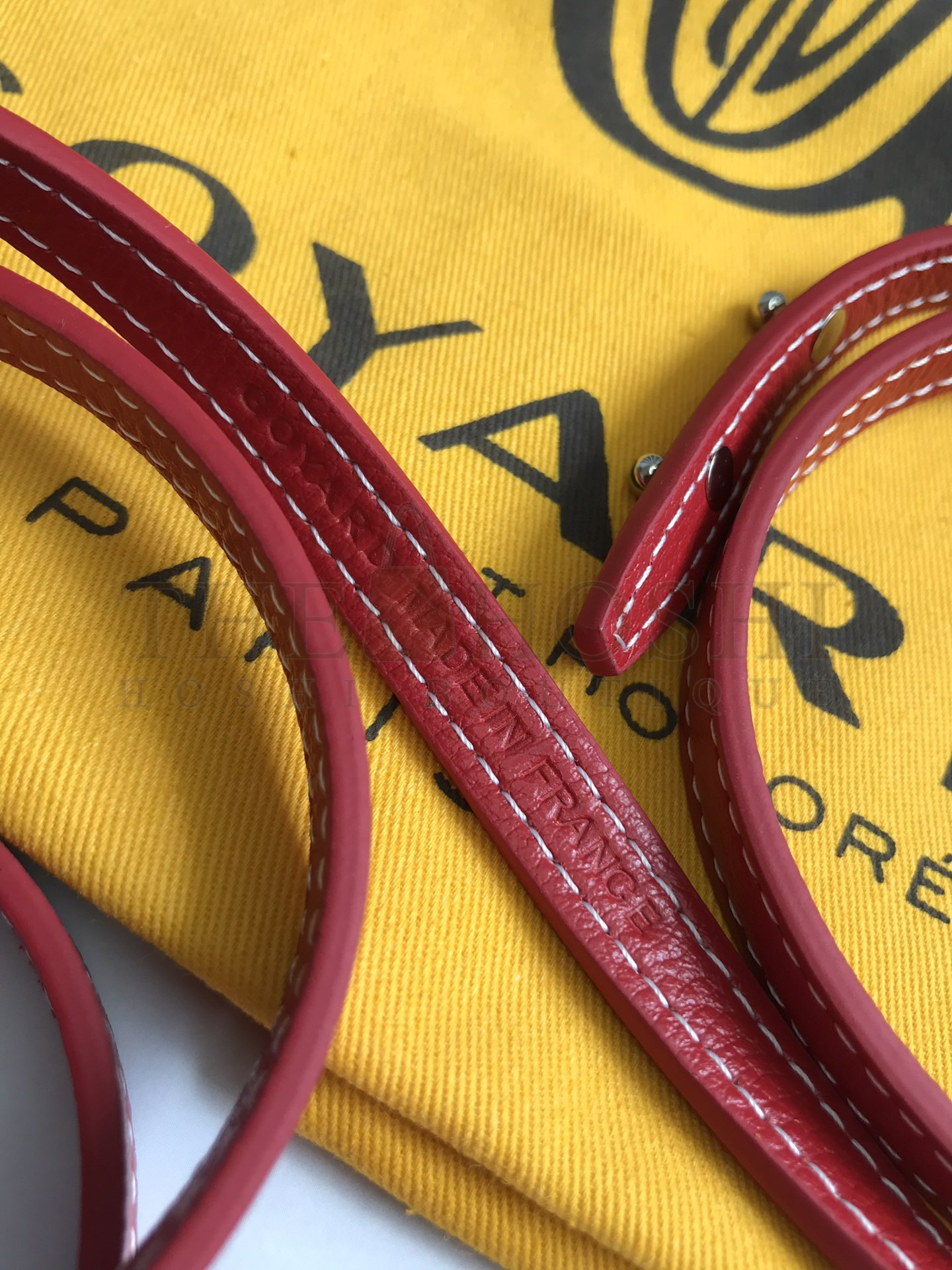 G09ard Mini Saigon Bag Red Leather Wooden Handle 20x14.5x9cm Master Quality