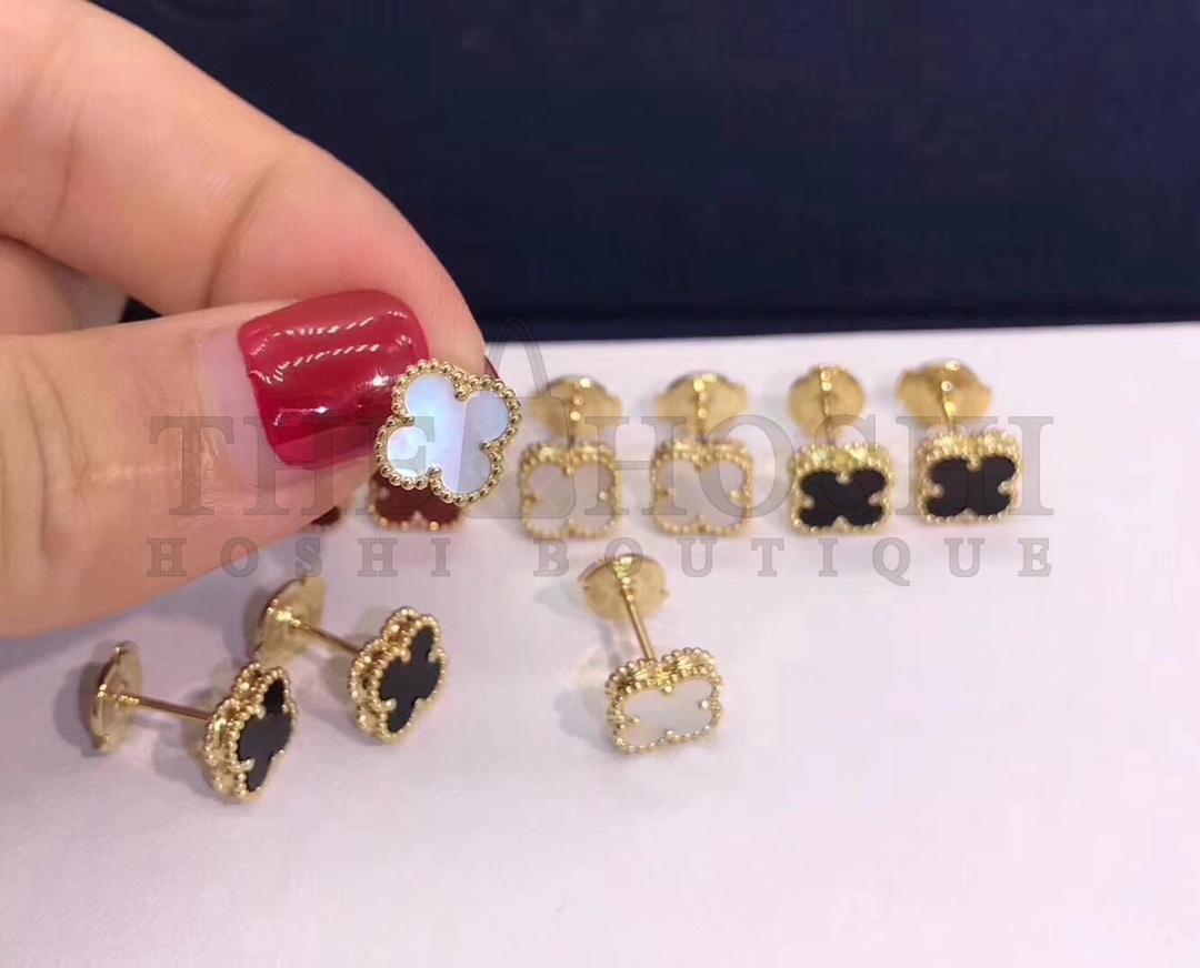V*n Cl**f & Arpels Small Clover Earrings, Sweet Alhambra earstuds Master Quality