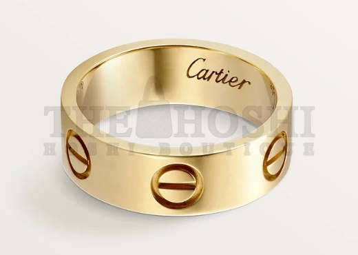 Ca*t1er ring LOVE TRAURING LOVE Ehering aus 750er Gelbgold 18K Gelbgold plate top 1:1 qualtiy Master Quality