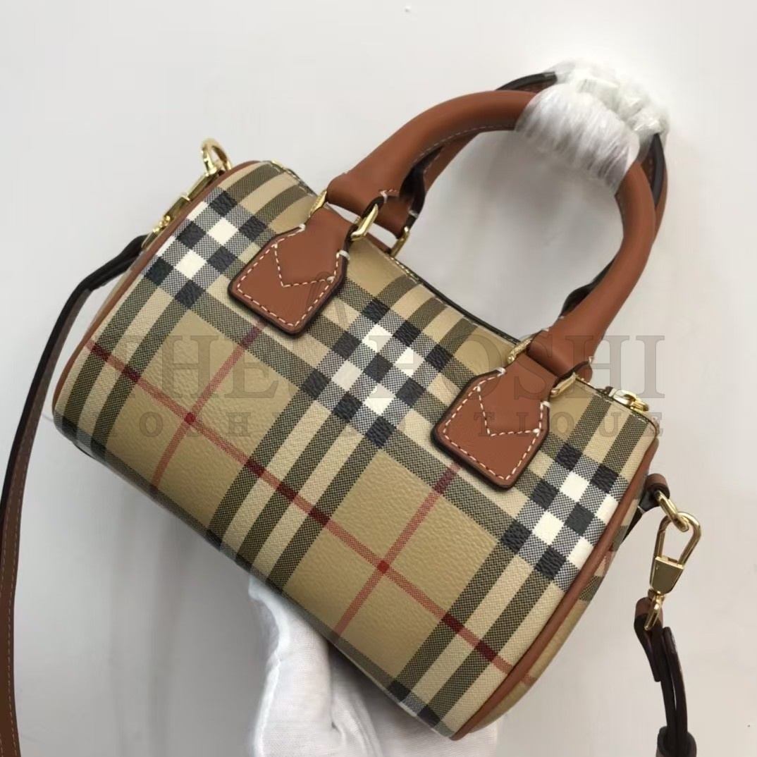 Bv*b*rry Mini Check Bowling Bag Master Quality