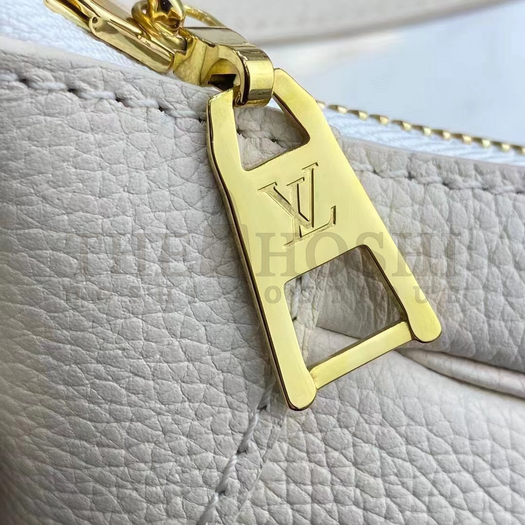 L0vis Vvtt0n LV Women Bagatelle Beige Handbag Printed Embossed Grained Cowhide Leather Master Quality