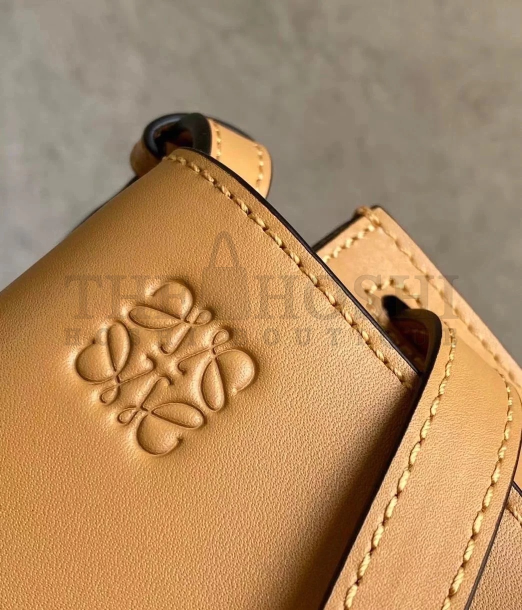 L0ew* Gate Dual Mini Bag In Brown Calfskin Master Quality