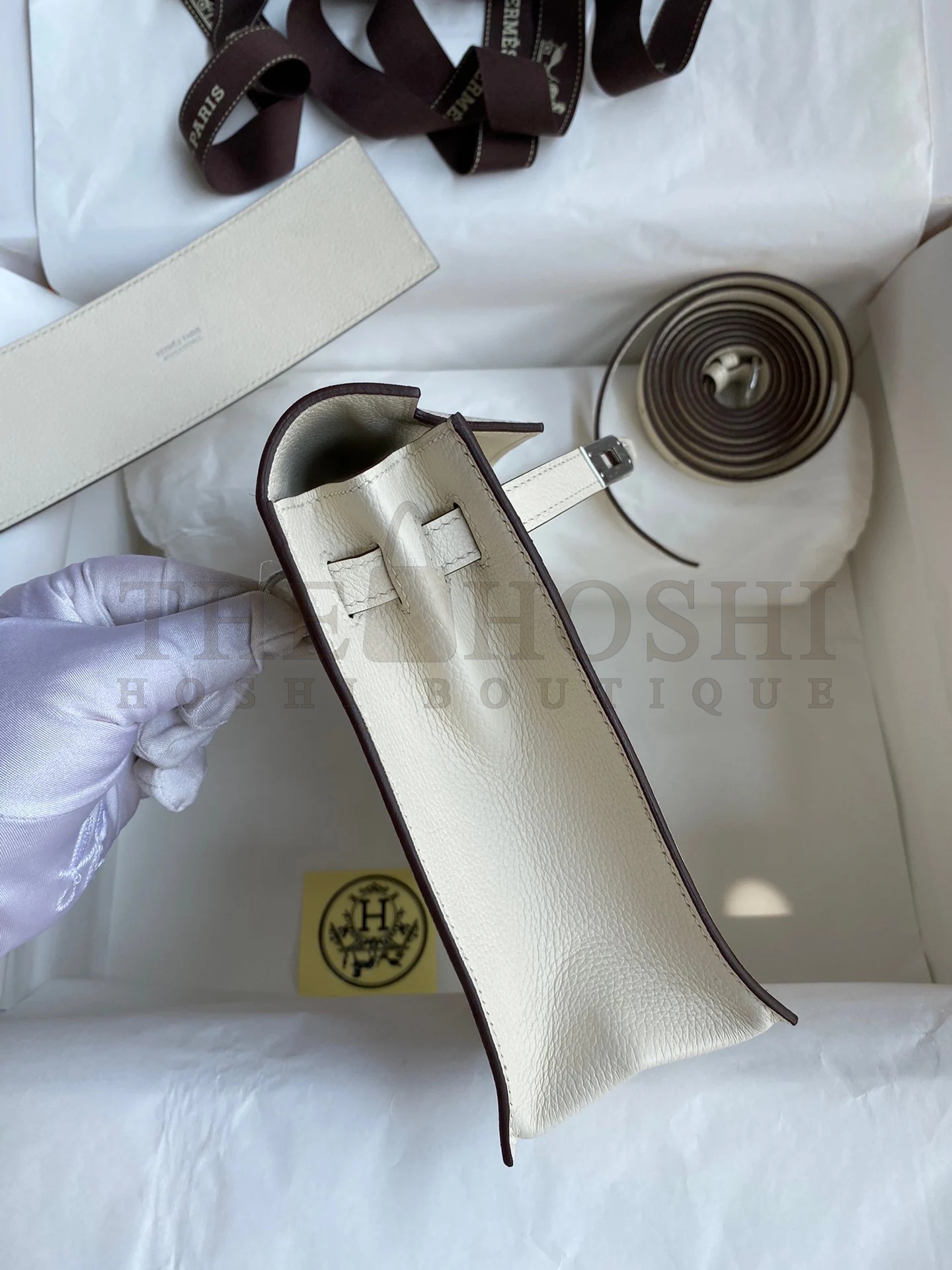 H**me5 Kelly Danse II Bag In Nata Evercolor Calfskin Master Quality