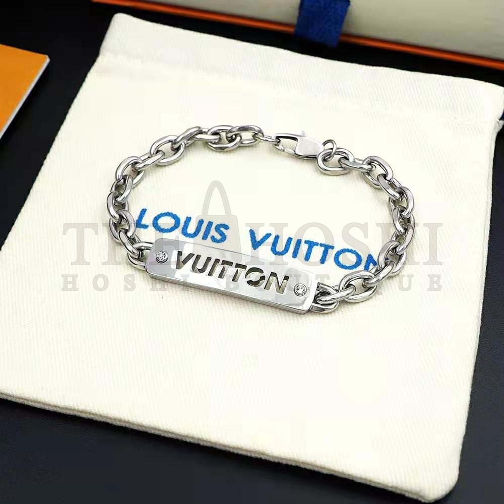 L0vis Vvtt0n Unisex LV ID Bracelet Master Quality