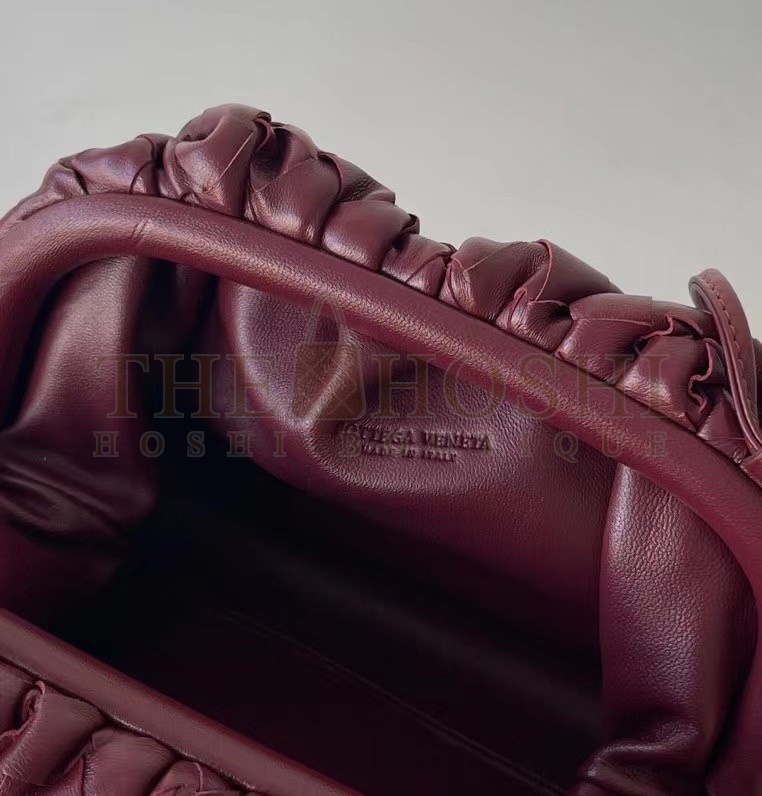 B0tt*ga Ven*ta Mini Pouch In Grape Intrecciato Lambskin Master Quality