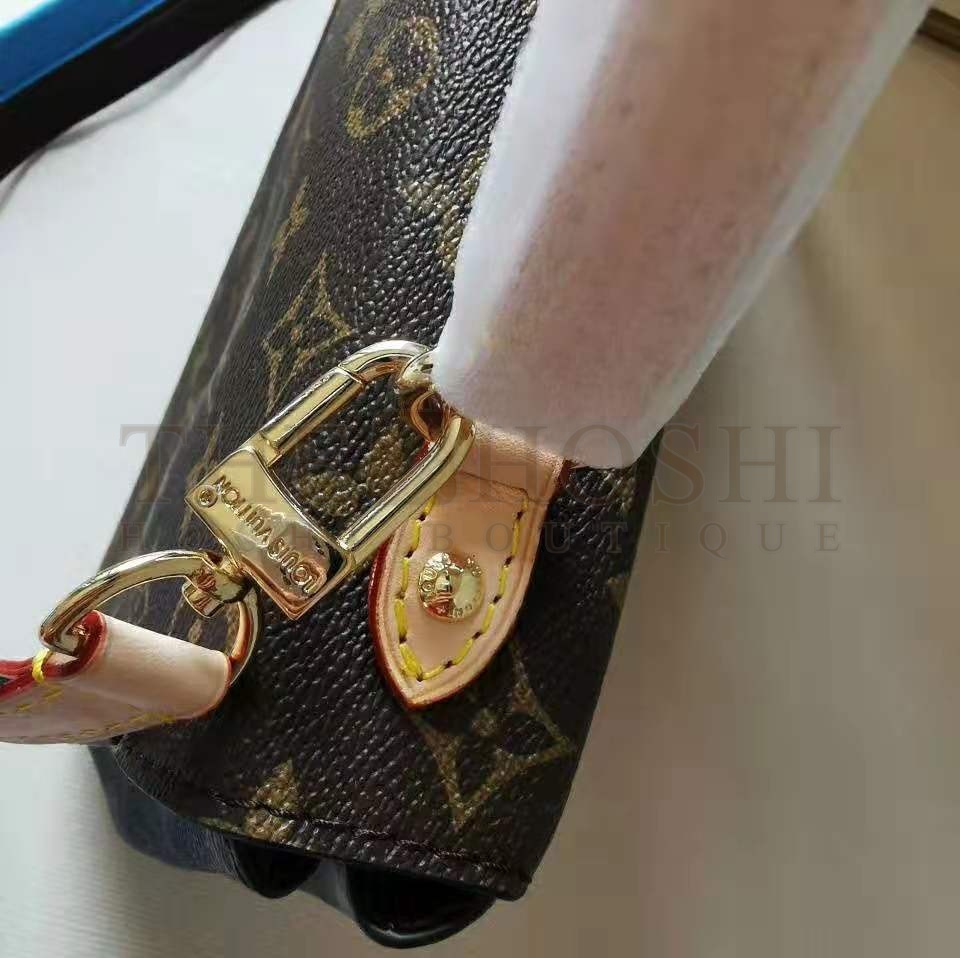 L0vis Vvtt0n LV Women Cluny MM Handbag in Monogram Canvas-Blue Master Quality