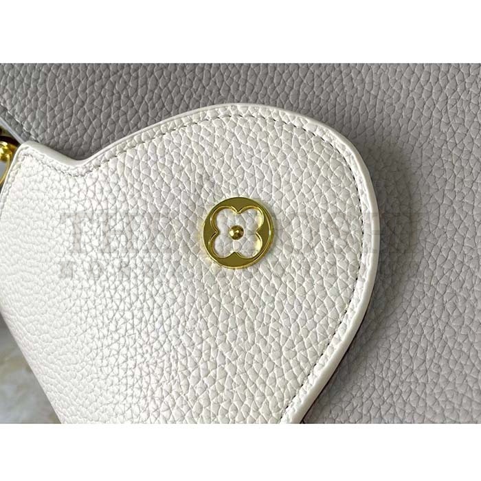 L0vis Vvtt0n LV Women Capucines MM Handbag Steeple Gray Greige Taurillon Leather Master Quality